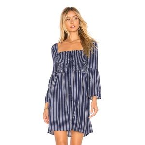 Jack by BB Dakota striped blue dress. Brand new with tags. Never worn.